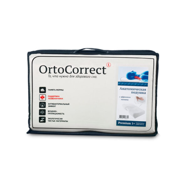 Ортопедическая подушка OrtoCorrect Premium 1 Plus